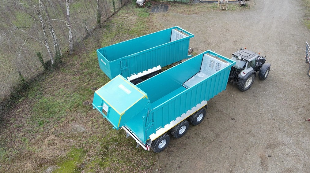 Rolland Rollpush Push-Off Trailers – manufacturer range photograph; options shown may vary