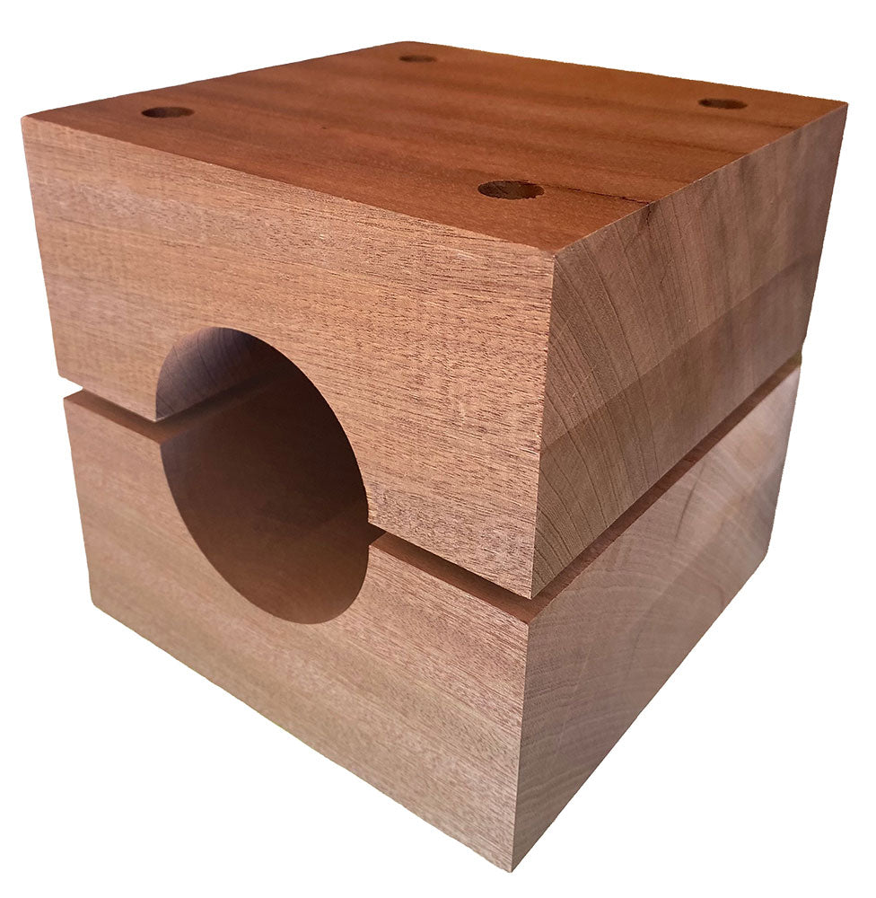 Wooden Roller Block Slurry Guzzler (Pair)