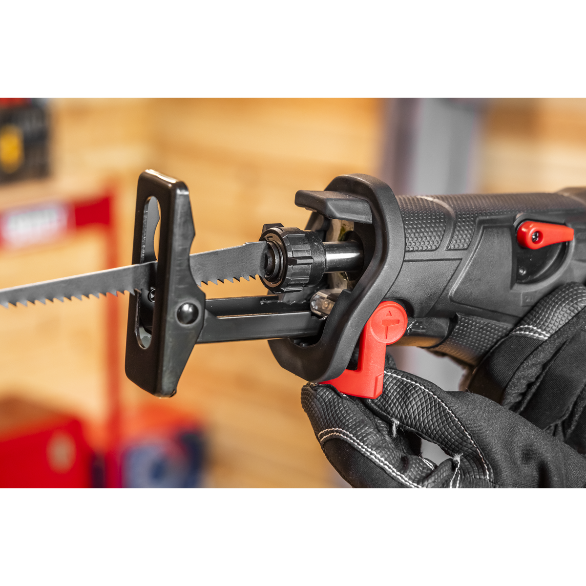 Sealey Premier SV20 Series Brushless Cordless Reciprocating Saw 20V 4Ah Kit – additional supplier image