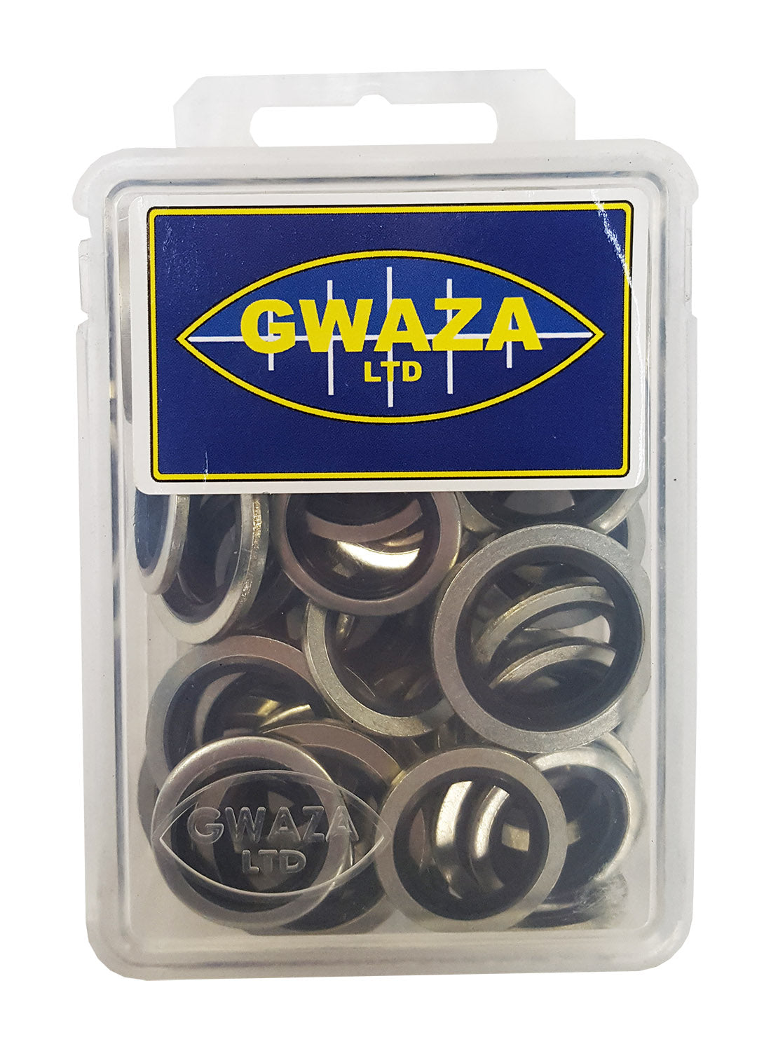 F-Pack Dowty Washers Metric M12-M22, 60 Pcs