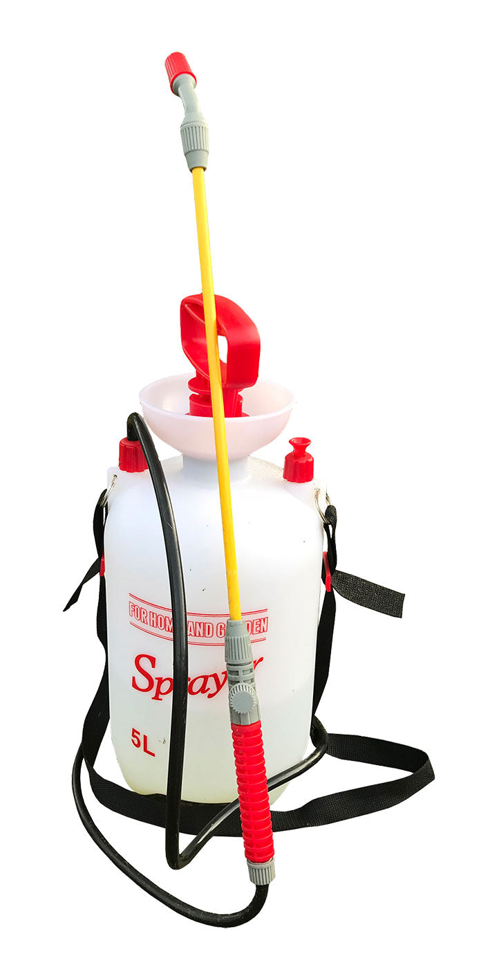 Hand Pressure Sprayer with Wand and Viton-Type Seals - 5 L