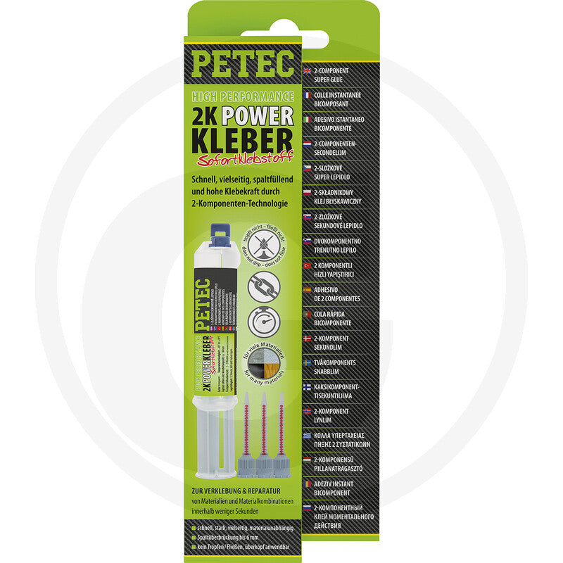PETEC 2K Power High-Performance Adhesive 11 ml