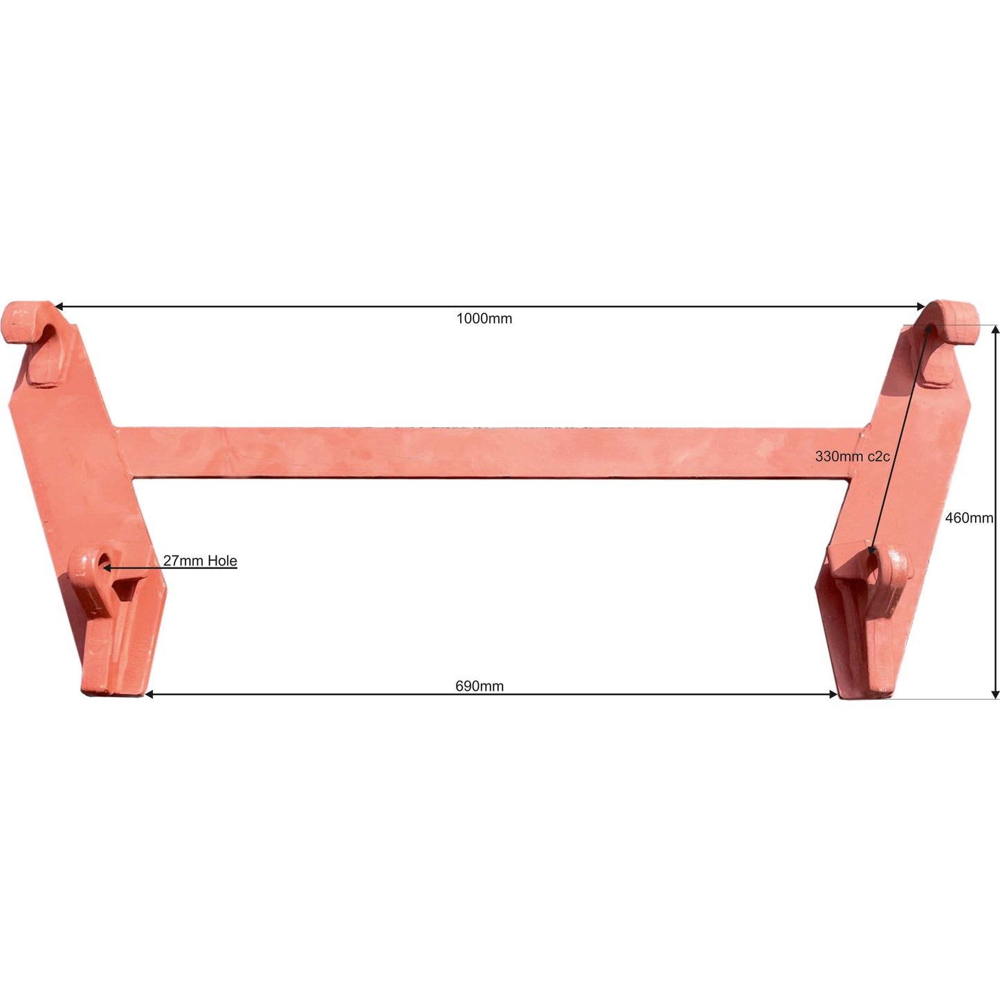 Loader Bracket Euro 8 Loader