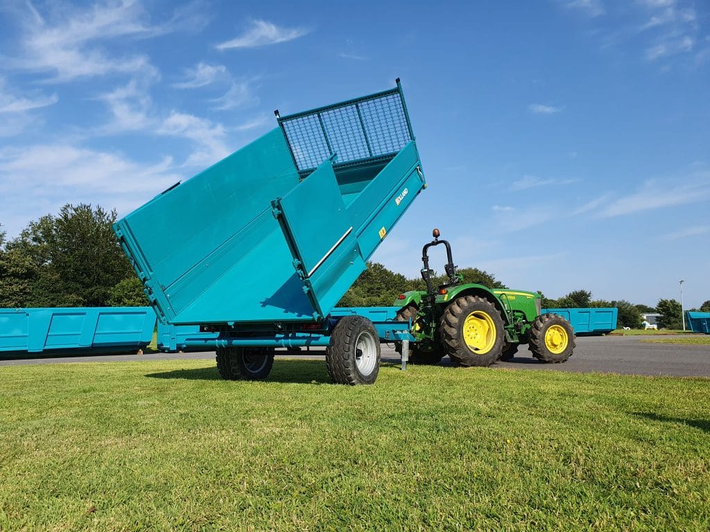 Rolland Rollgreen 43 Dropside Trailer – manufacturer range photograph; options shown may vary
