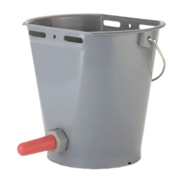 Calf Feeding Bucket with Super-Teat - 8 Litre