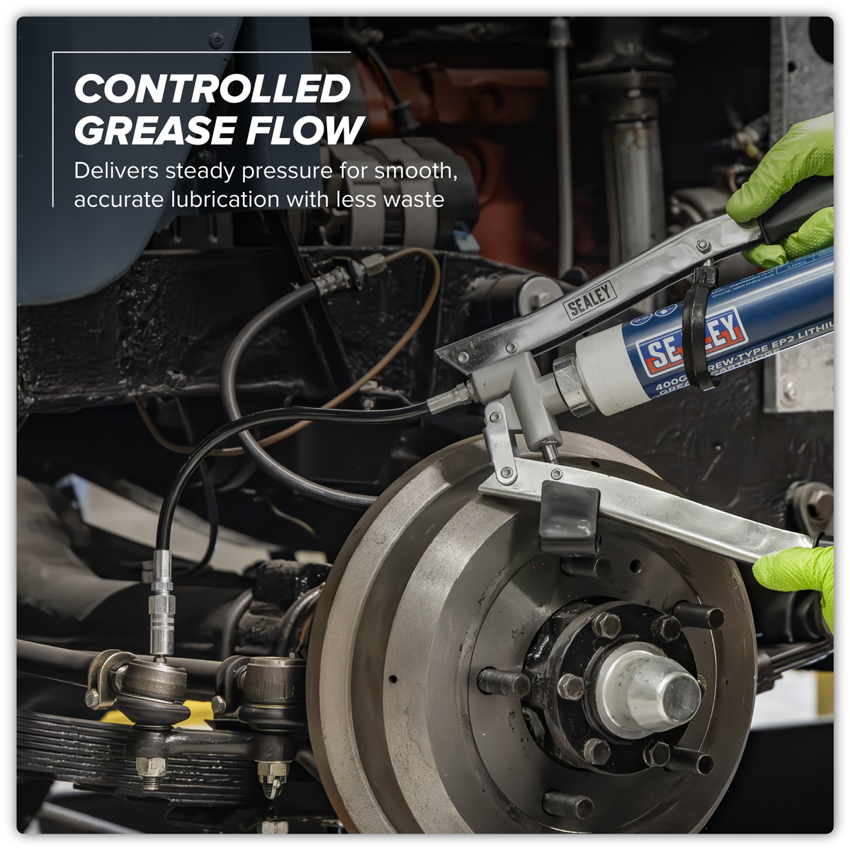 Double Lever Grease Gun – additional product view 12