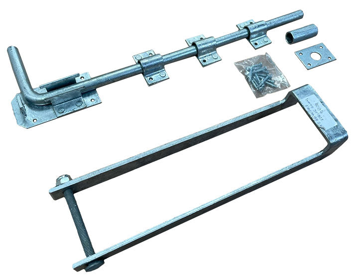 Gate Double Fastener Set 3" Galv