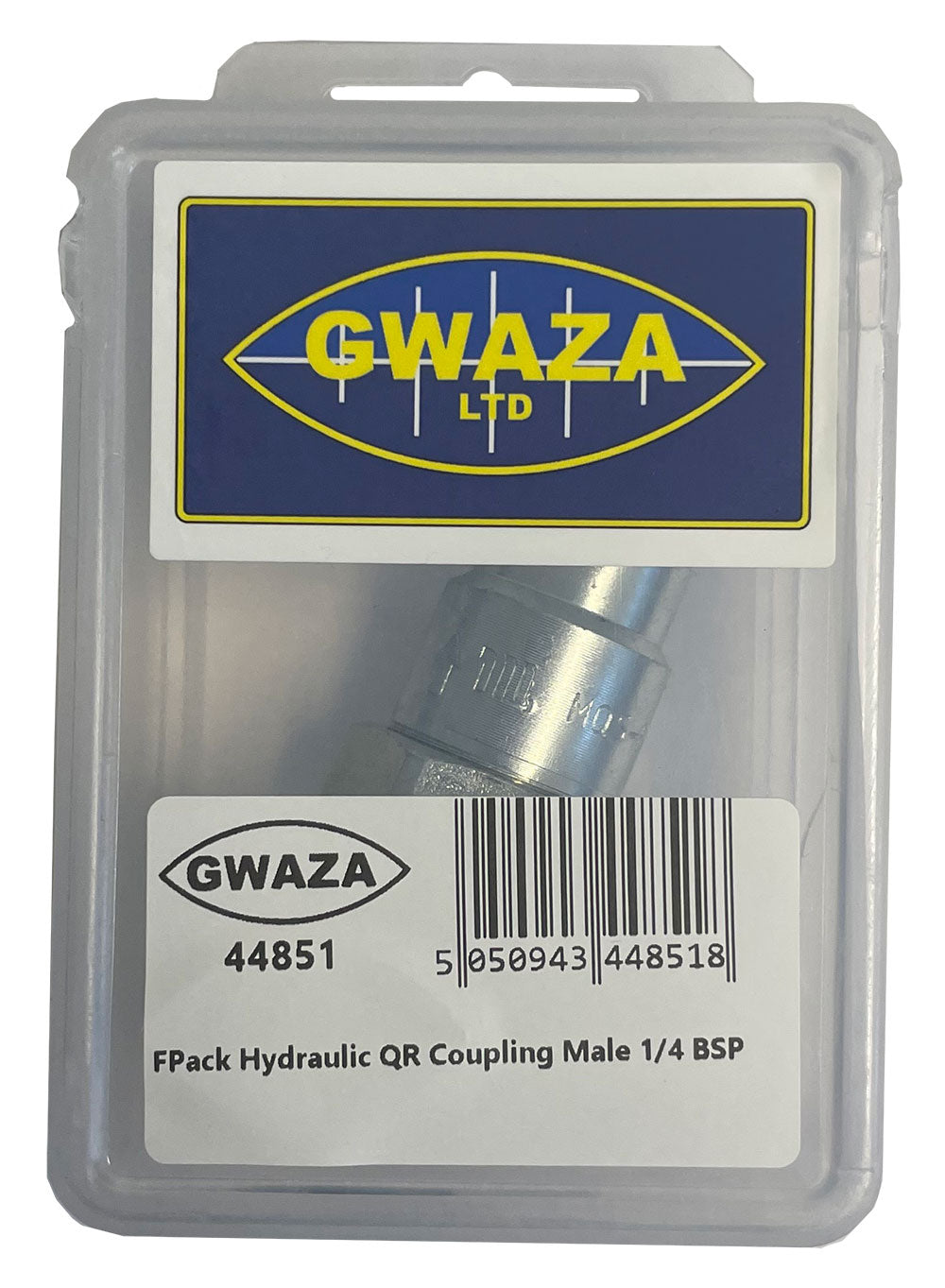 FPack Hydraulic QR Coupling Male 1/4 BSP