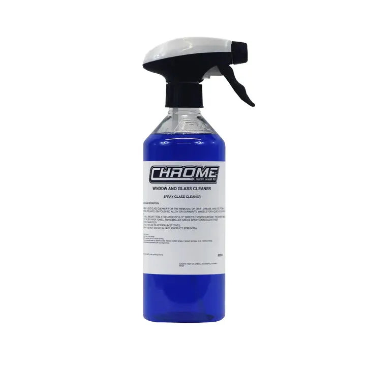 CHROME: Window Glass Cleaner – 500ml (also great on polished alloy and Durabrite wheels)