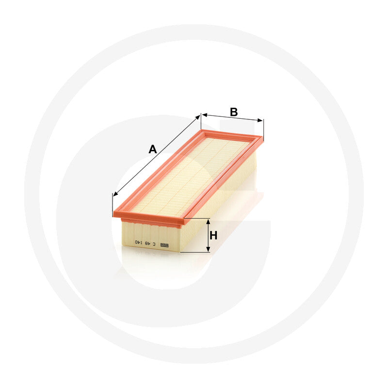 MANN FILTER C48140 Cab Air Filter additional view