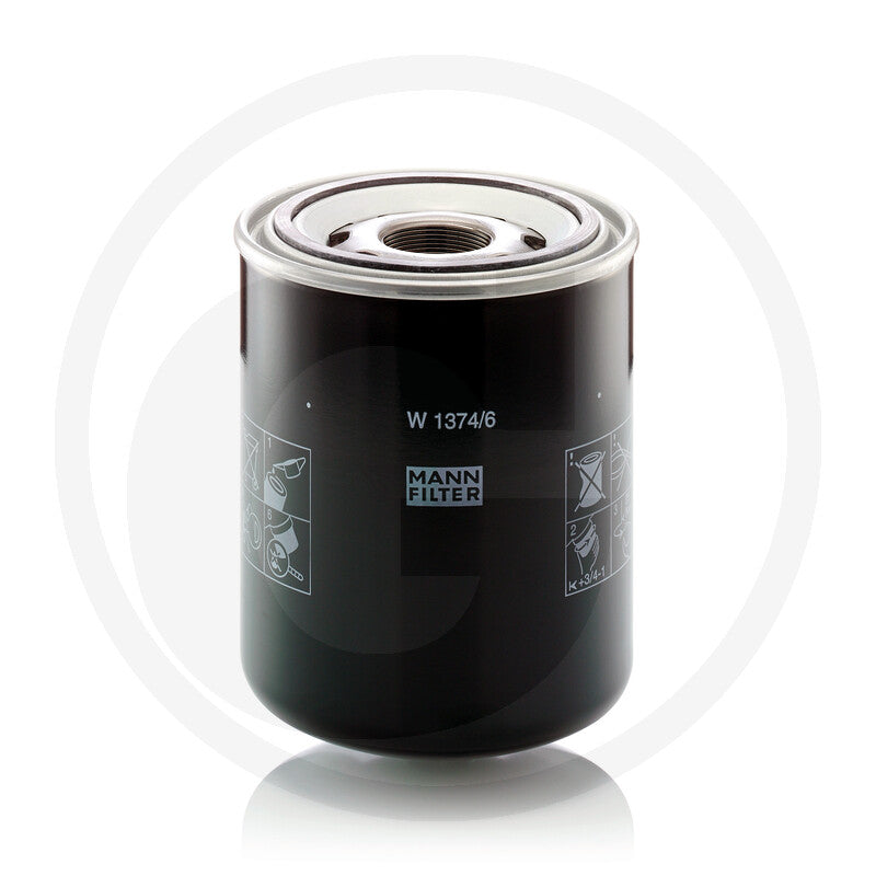MANN FILTER W1374/6 Hydraulic Oil Filter additional view