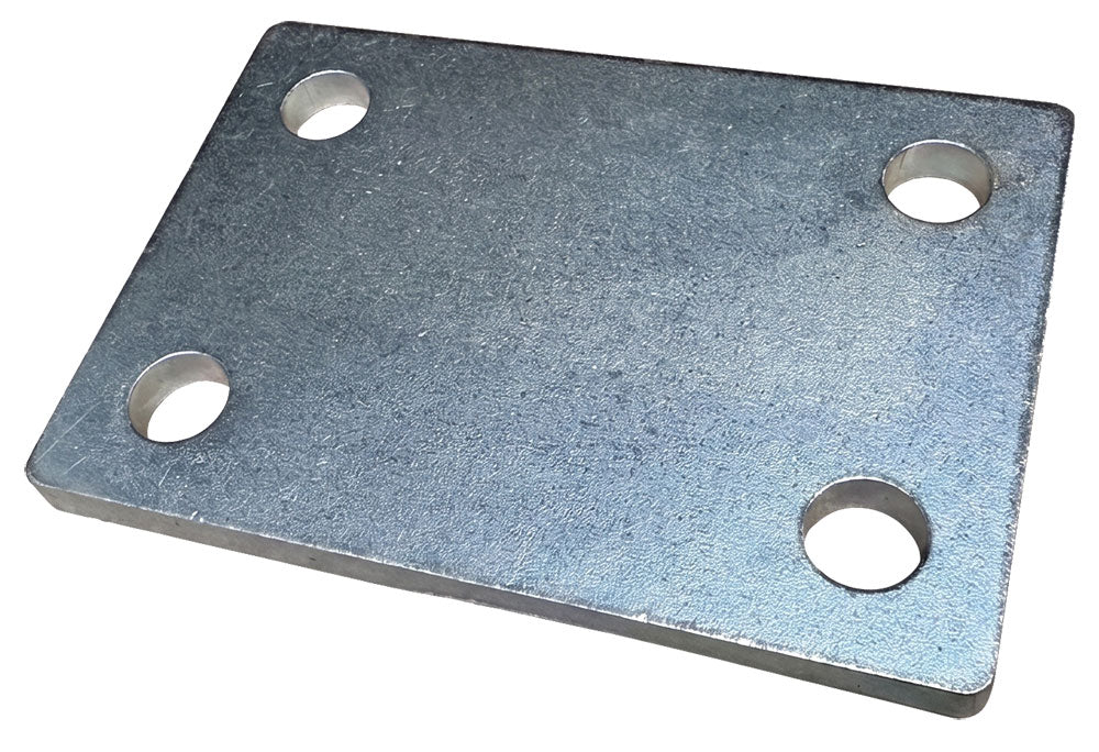 U Bolt Strap Plate 4hole 100x70x6mm