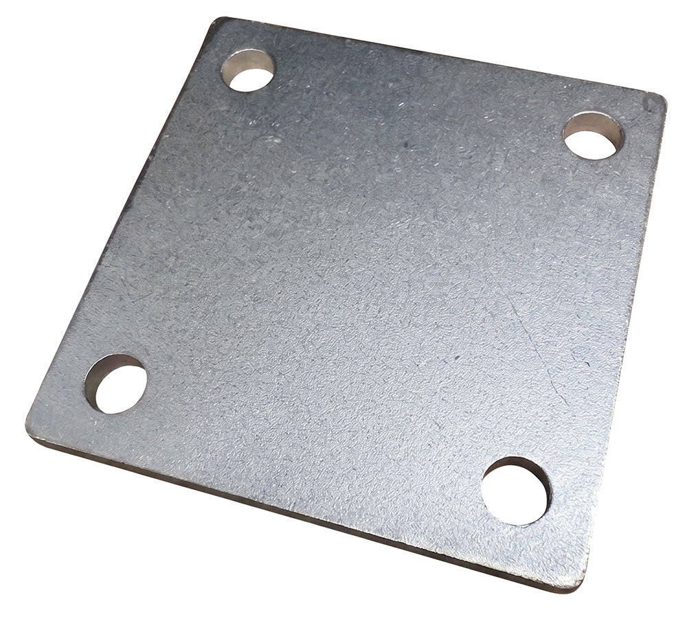 U Bolt Strap Plate 4hole 100x100x6mm