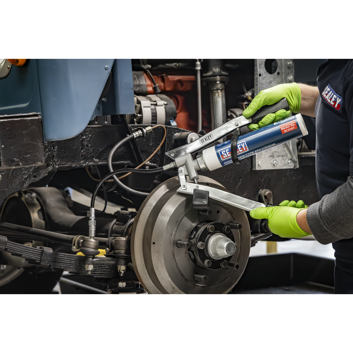 Double Lever Grease Gun – additional product view 5