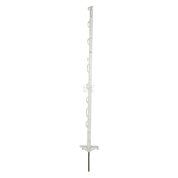 Plastic post DS 105cm white pack of 5