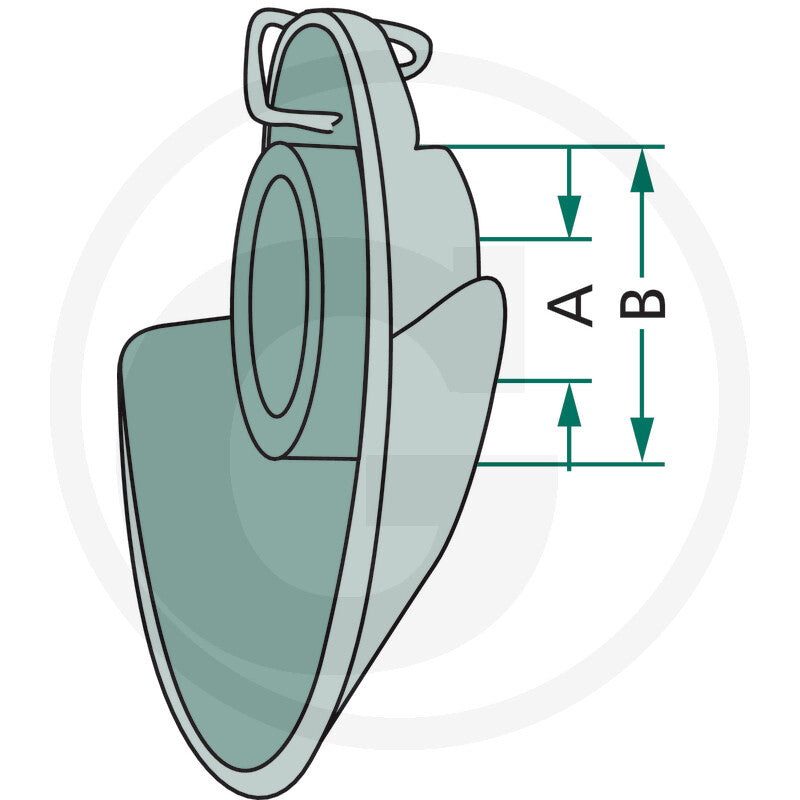 CBM Guide cone – Category 3, A 37 mm – dimension diagram
