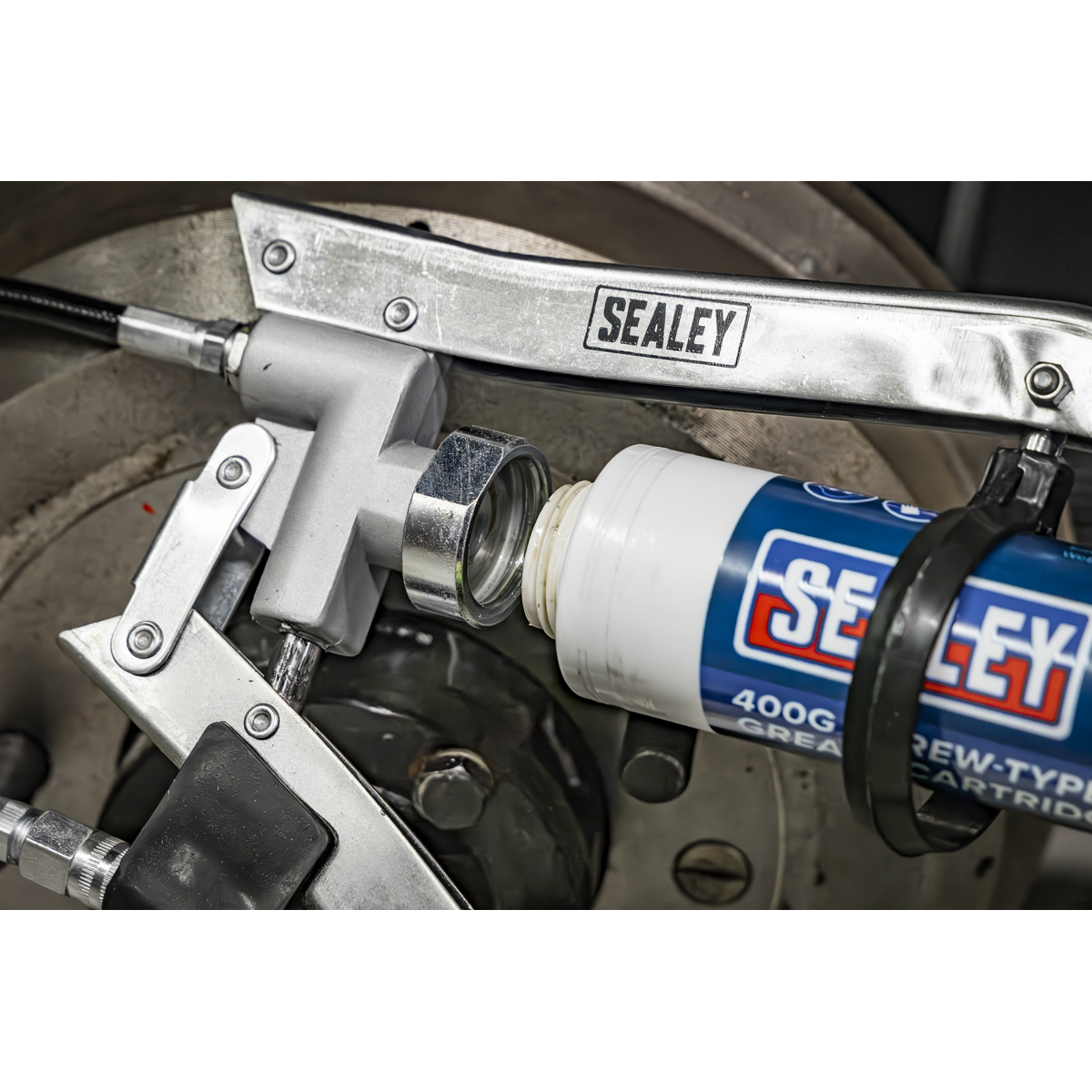 Double Lever Grease Gun – additional product view 9