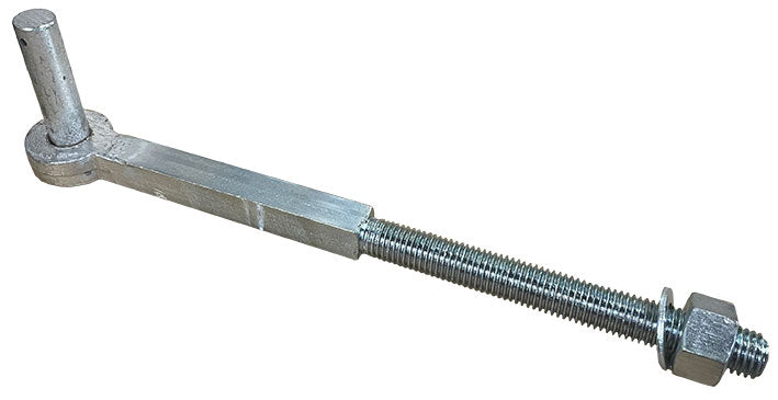 Gate Hanger Galvanised Bolt-on Square 3/4 in Pin