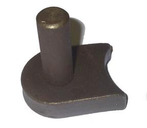 Gate Hanger Weld-on HD Radius Base 3/4 (19mm) Pin