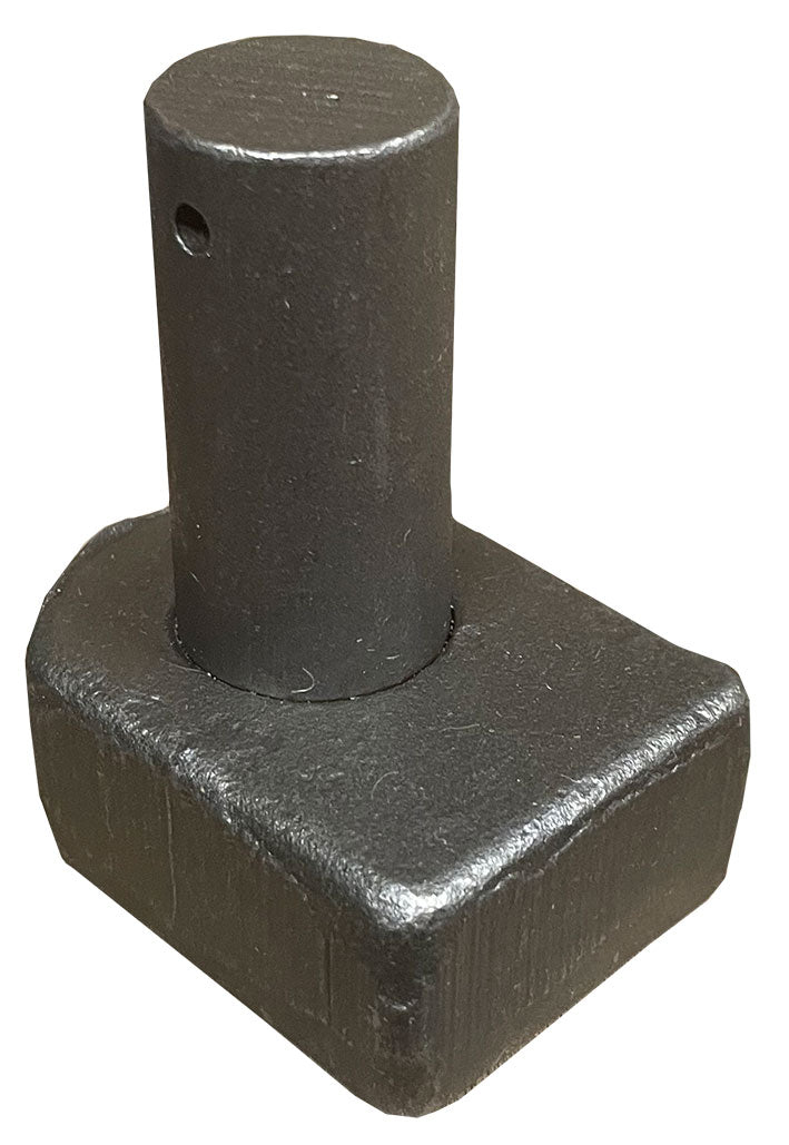 Gate Hanger Weld-on Flat Base 1 inch (25mm) Pin