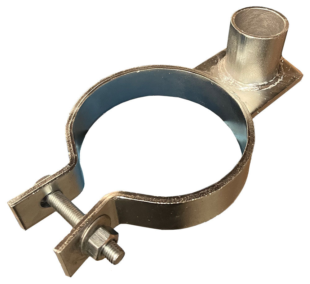 Gate Tubular Post Hanger 4.5" Bottom Metal Gates