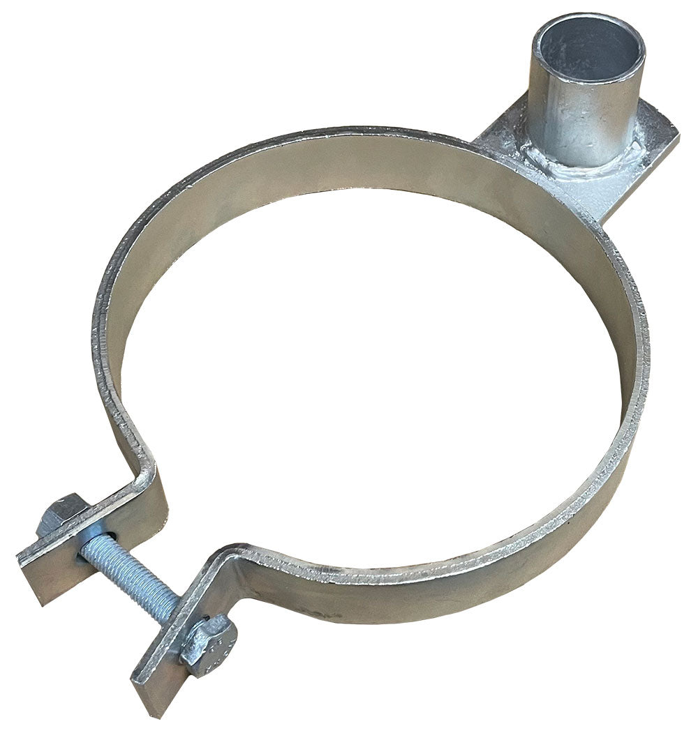 Gate Tubular Post Hanger 7" Bottom Metal Gates