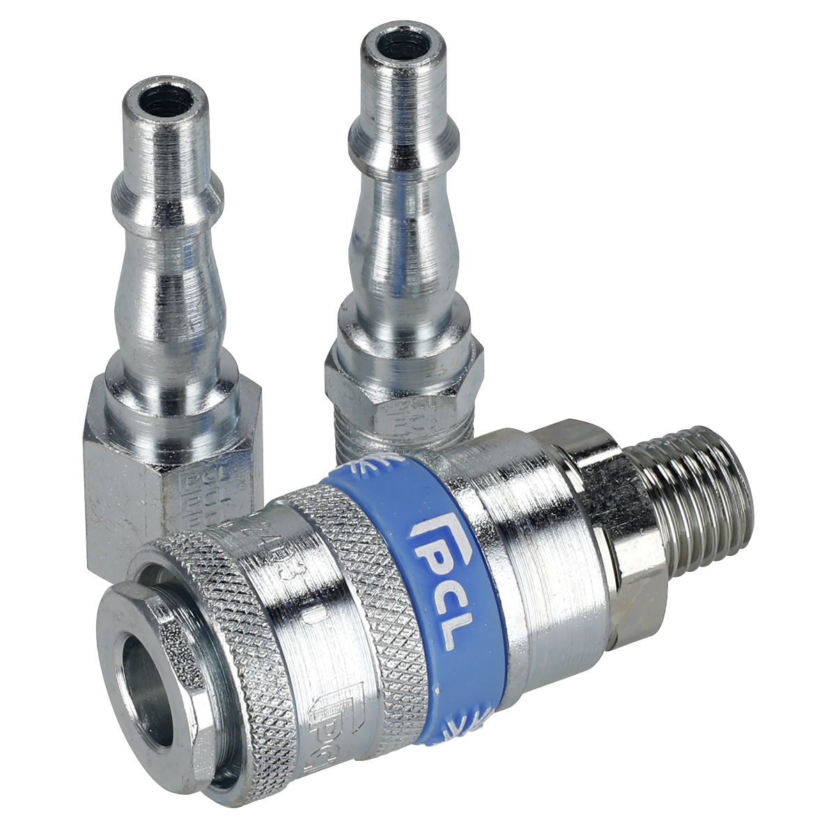PCL Air Tool Coupling Kit 1/4"BSPT 3pc – additional supplier image