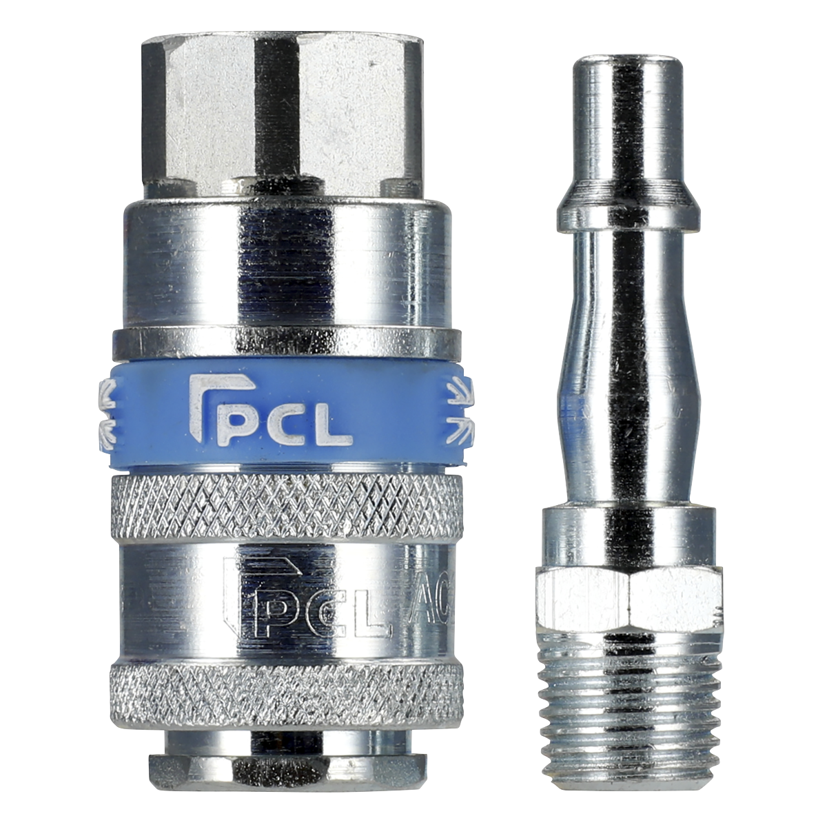 PCL Air Tool Coupling Kit 1/4"BSPT 2pc – additional supplier image