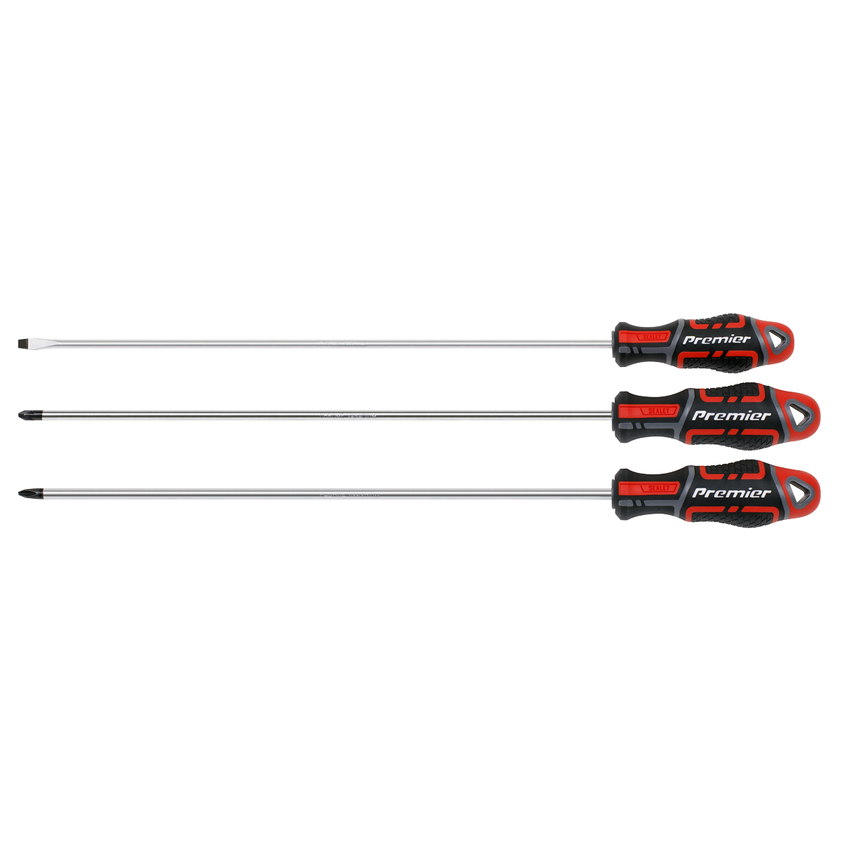 Premier GripMAX® Extra-Long Screwdriver Set 3pc – additional supplier image