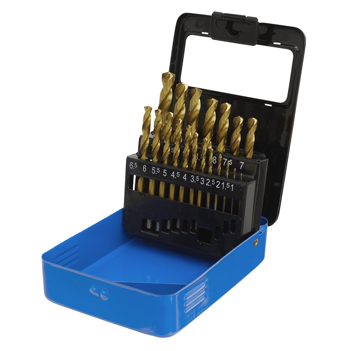 Sealey HSS Fully Ground Drill Bit Set 19pc - DIN 338 additional view