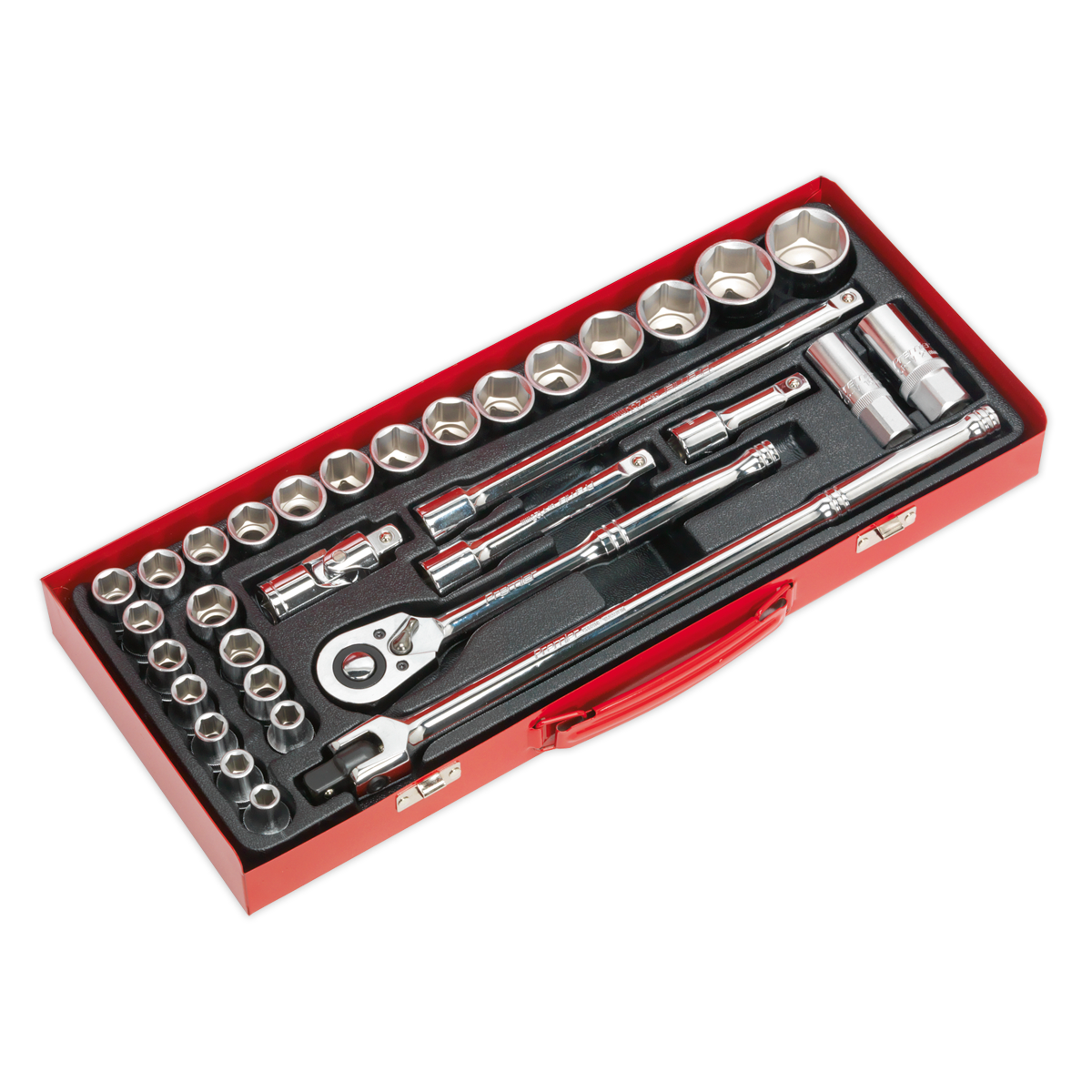 Premier Metric/Imperial Socket Set 1/2"Sq Drive 32pc – additional supplier image