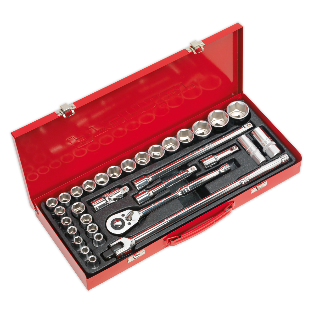 Premier Metric/Imperial Socket Set 1/2"Sq Drive 32pc