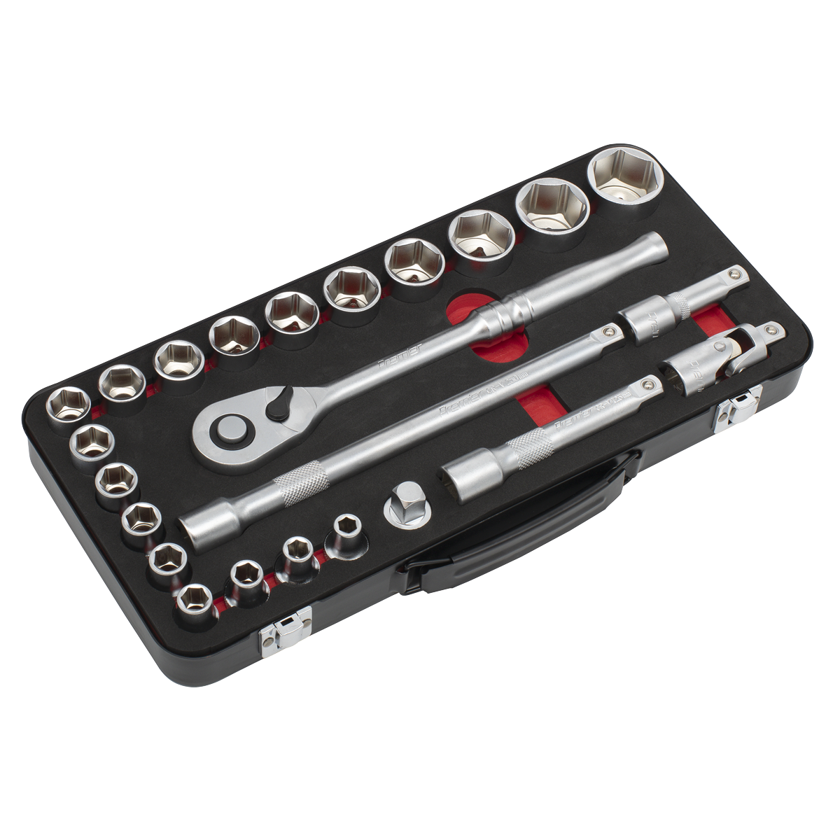 Premier Platinum Socket Set 1/2"Sq Drive 24pc – additional product view 3