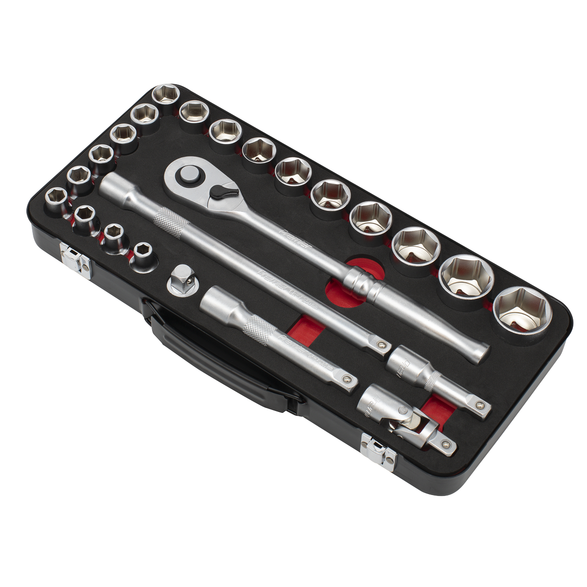 Premier Platinum Socket Set 1/2"Sq Drive 24pc – additional product view 4