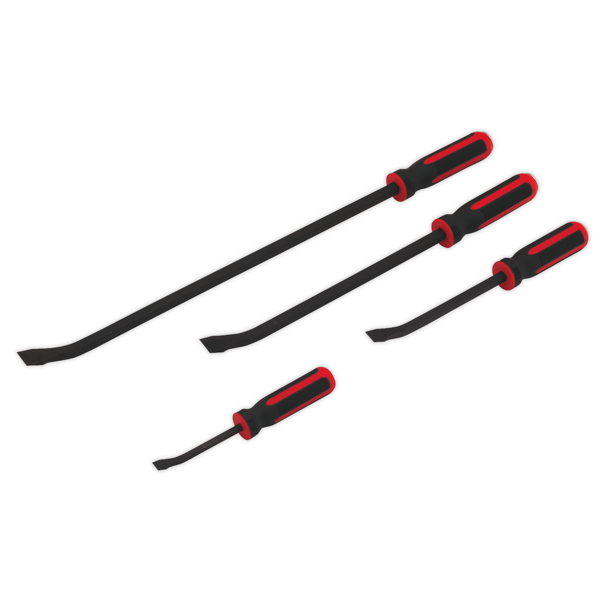 Premier Heavy-Duty Angled Pry Bar Set with Hammer Cap 4pc – additional product view 2