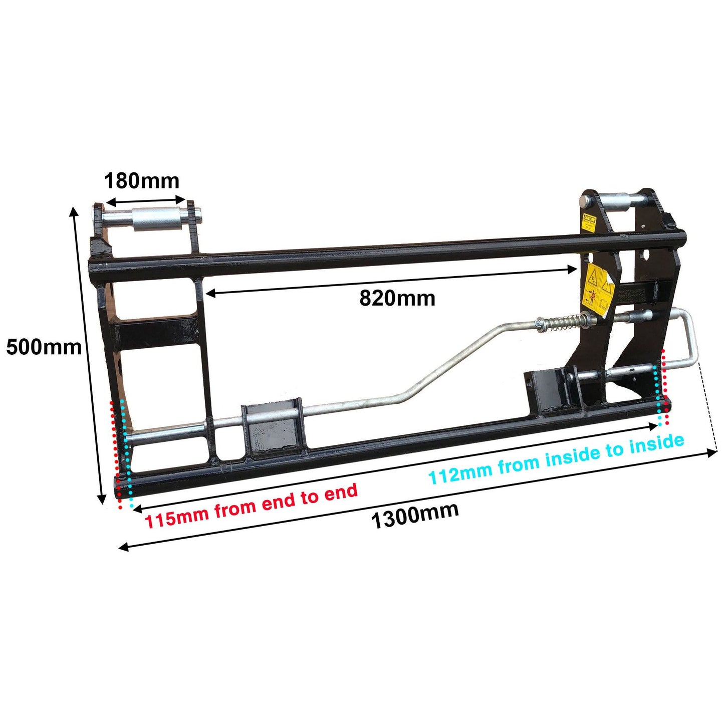 Bracket Euro Loader Head Stock – Side Lock Euro 8