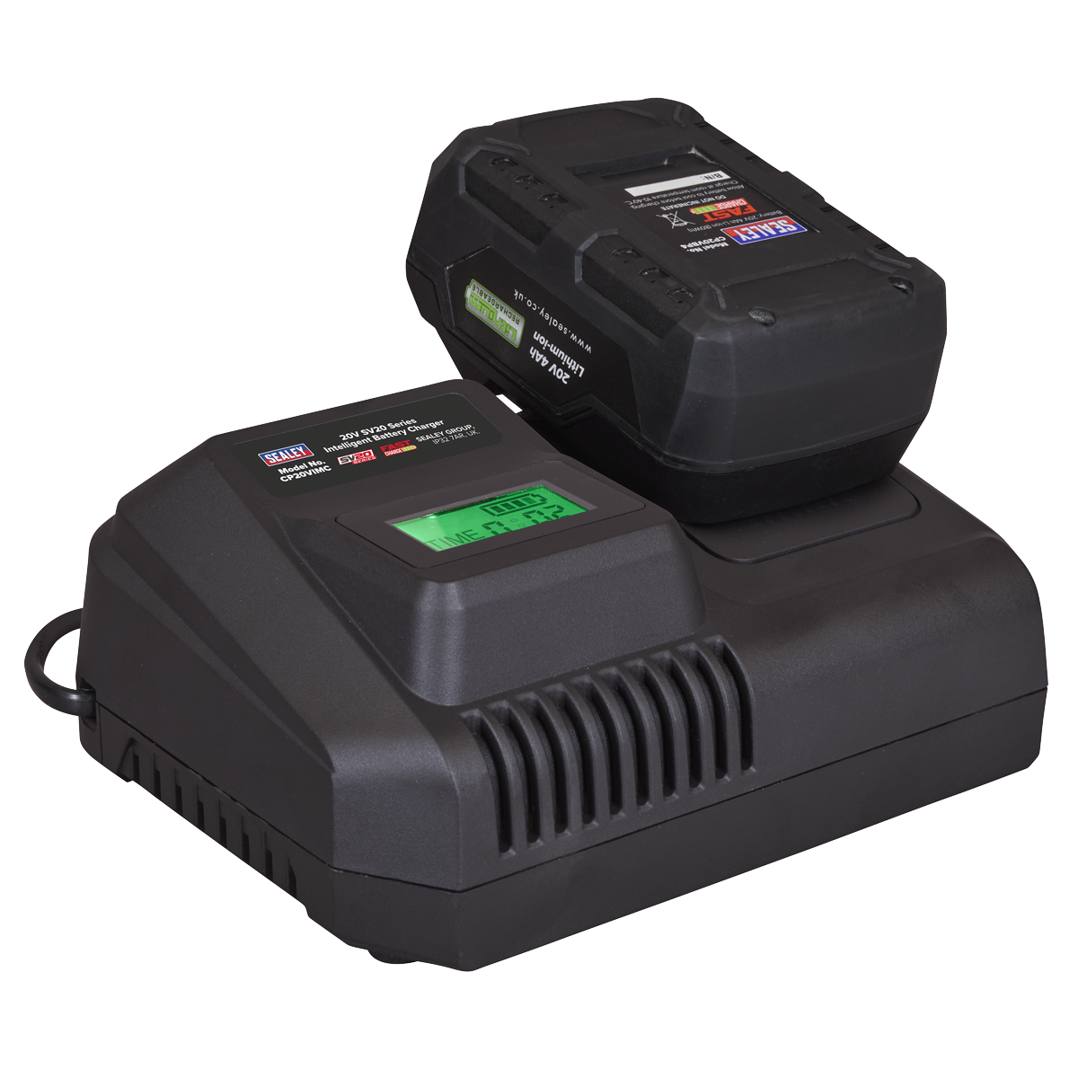 Sealey Intelligent Battery Charger 20V SV20 Series Lithium-ion – additional supplier image