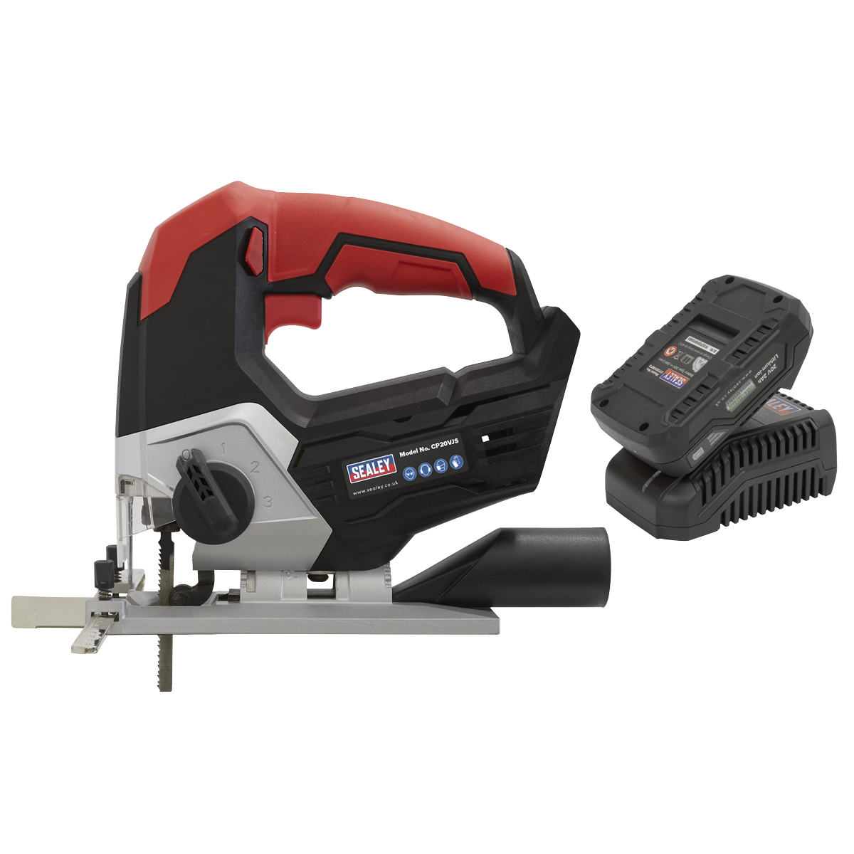 Sealey SV20 Series Cordless Jigsaw Kit 20V 2Ah – additional supplier image