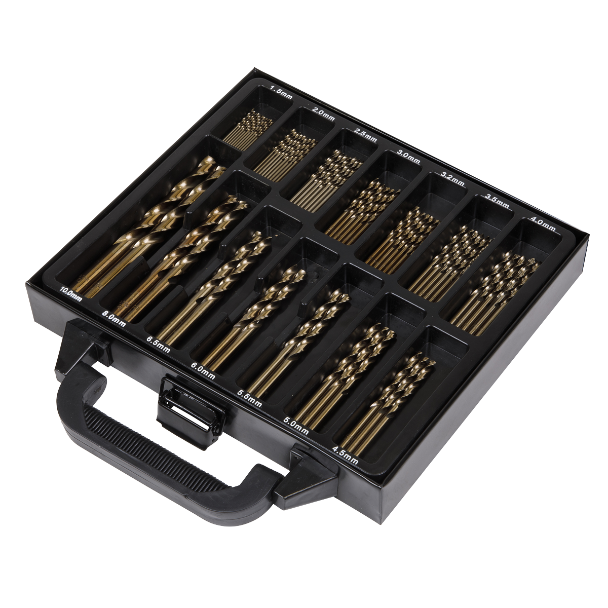 HSS Cobalt Fully Ground Drill Bit Set 99pc – additional product view 2