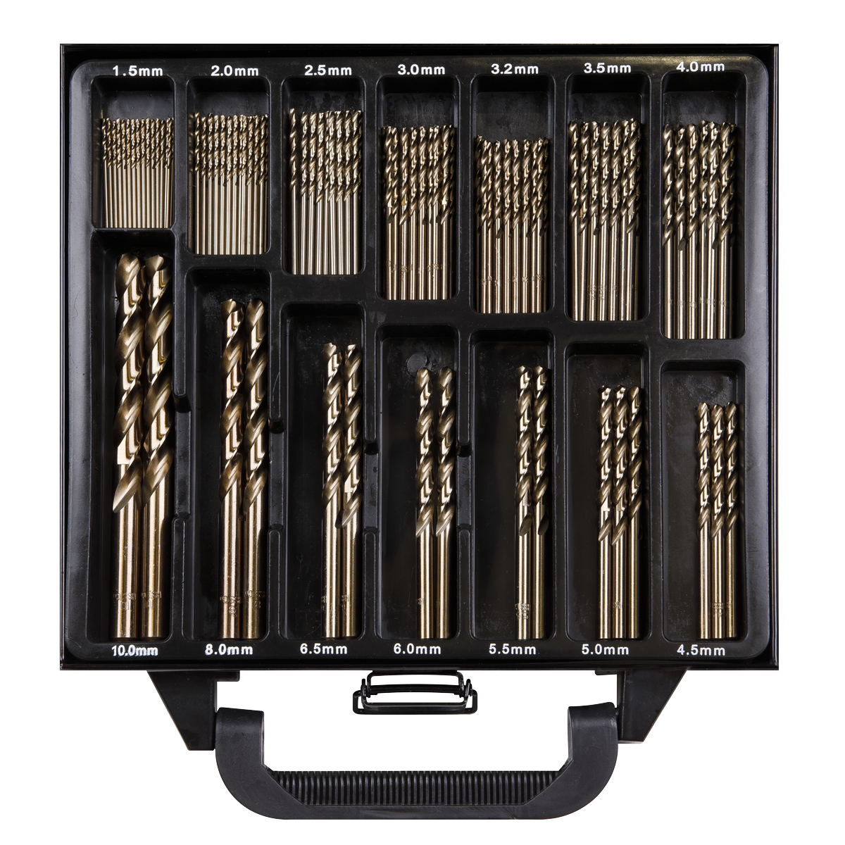 HSS Cobalt Fully Ground Drill Bit Set 99pc – additional product view 3