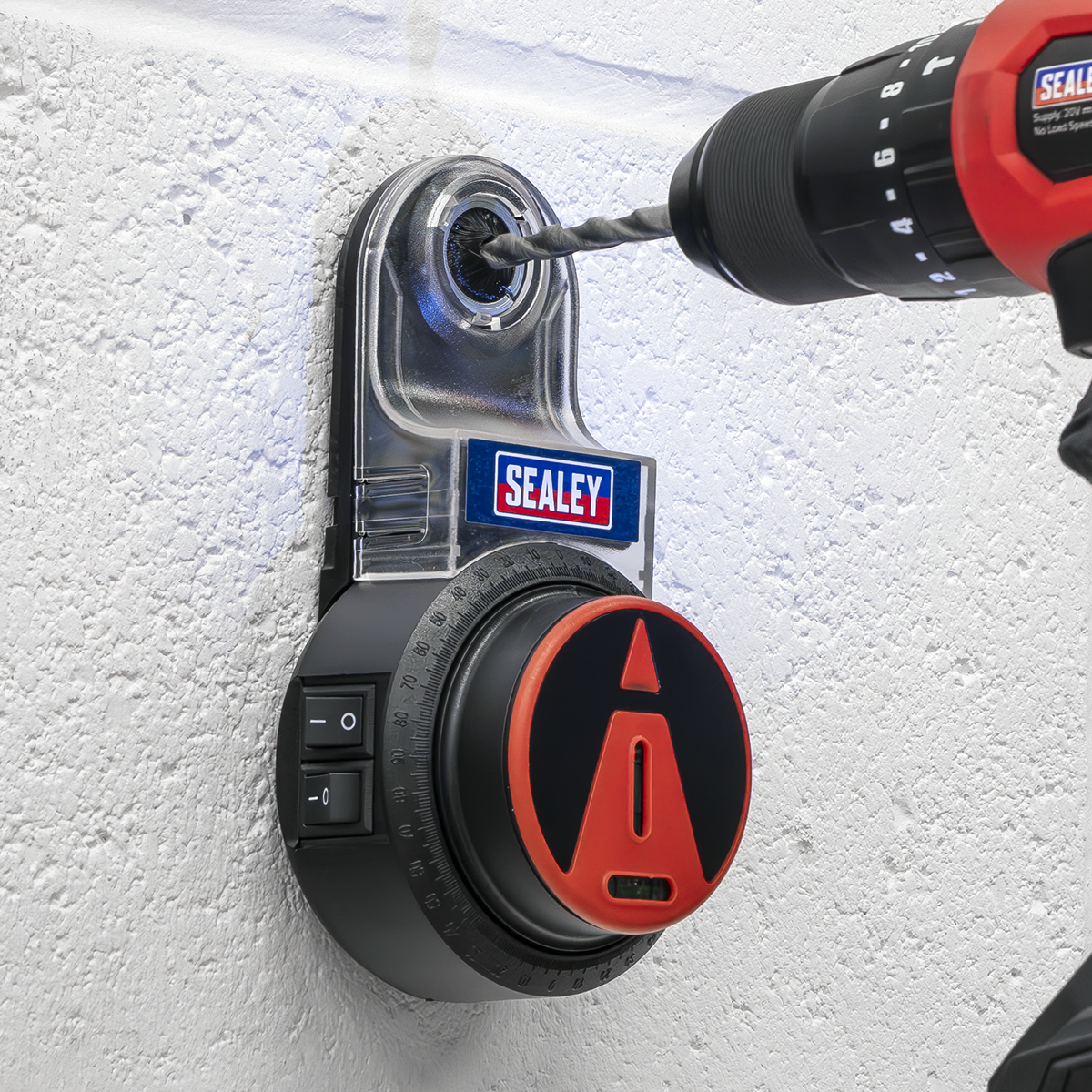 Sealey Vacuum Drill Dust Extractor with Laser Light & Spirit Level 3.7V – additional supplier image