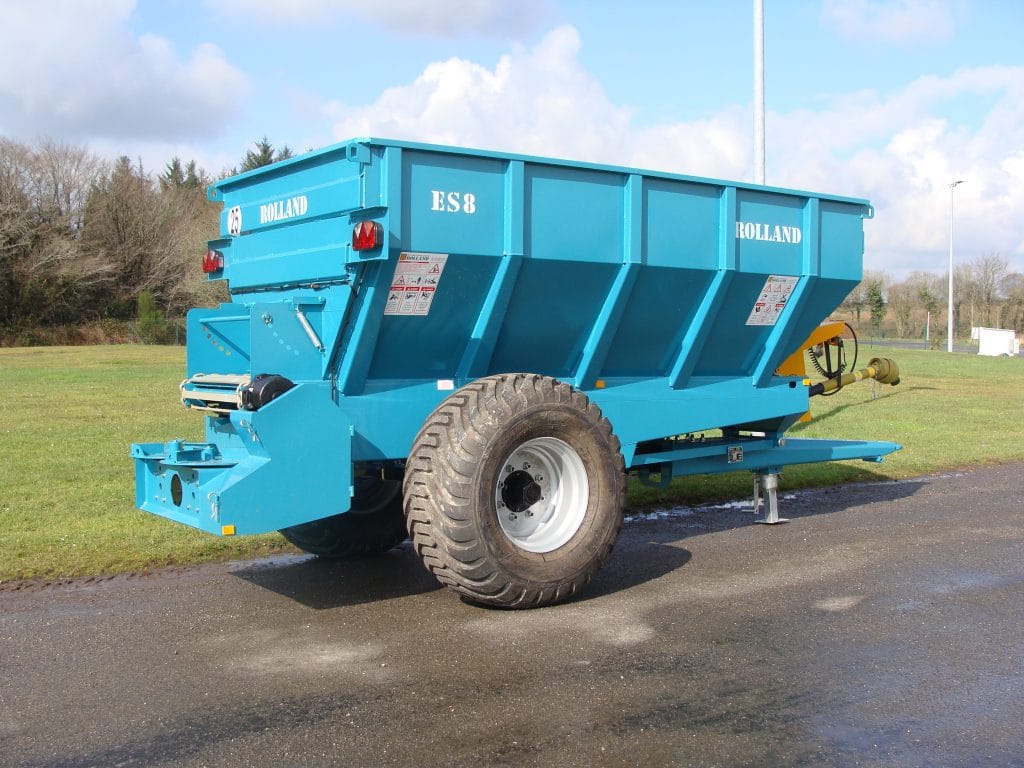 Rolland Sand Spreader 8 – manufacturer range photograph; options shown may vary