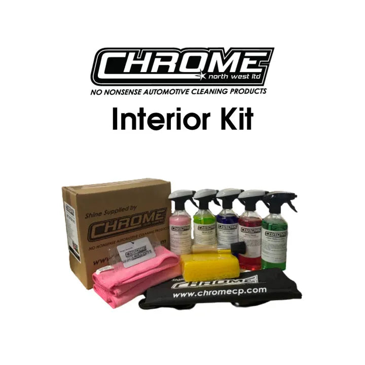 CHROME: Interior Kit Complete Car Interior Cleaning & Fragrance Kit