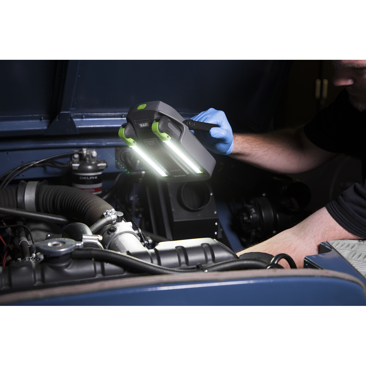 Rechargeable Floodlight/Folding Inspection Light Docking Station Kit – additional product view 9