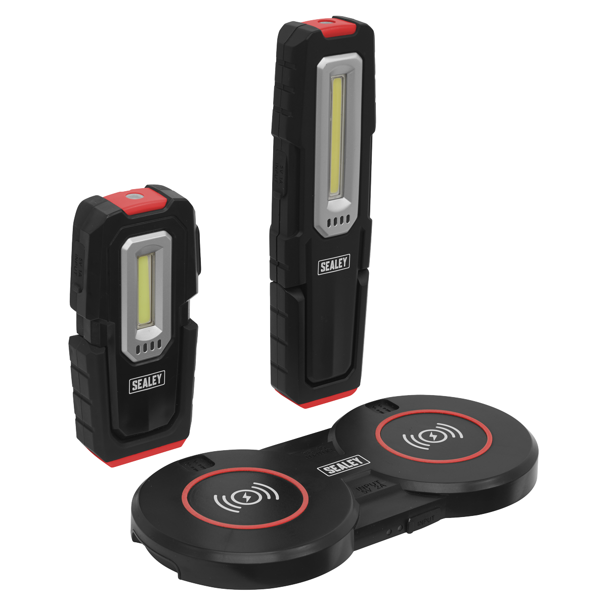 Inspection Light with Double Wireless Charging Base 5W & 3W COB LED