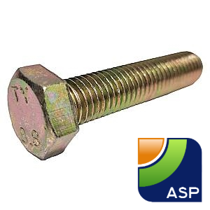 M10 Hex Head Set Screws – Grade 8.8 High Tensile – Pack of 10 Bolts