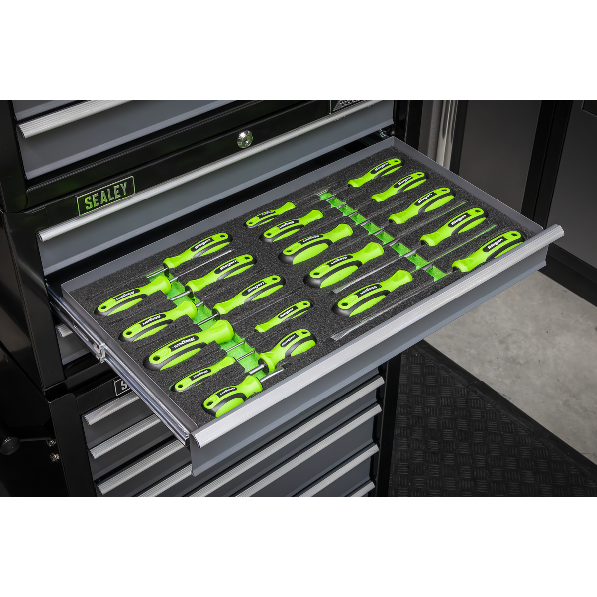 Siegen Screwdriver Set with Tool Tray 20pc – additional product view 8