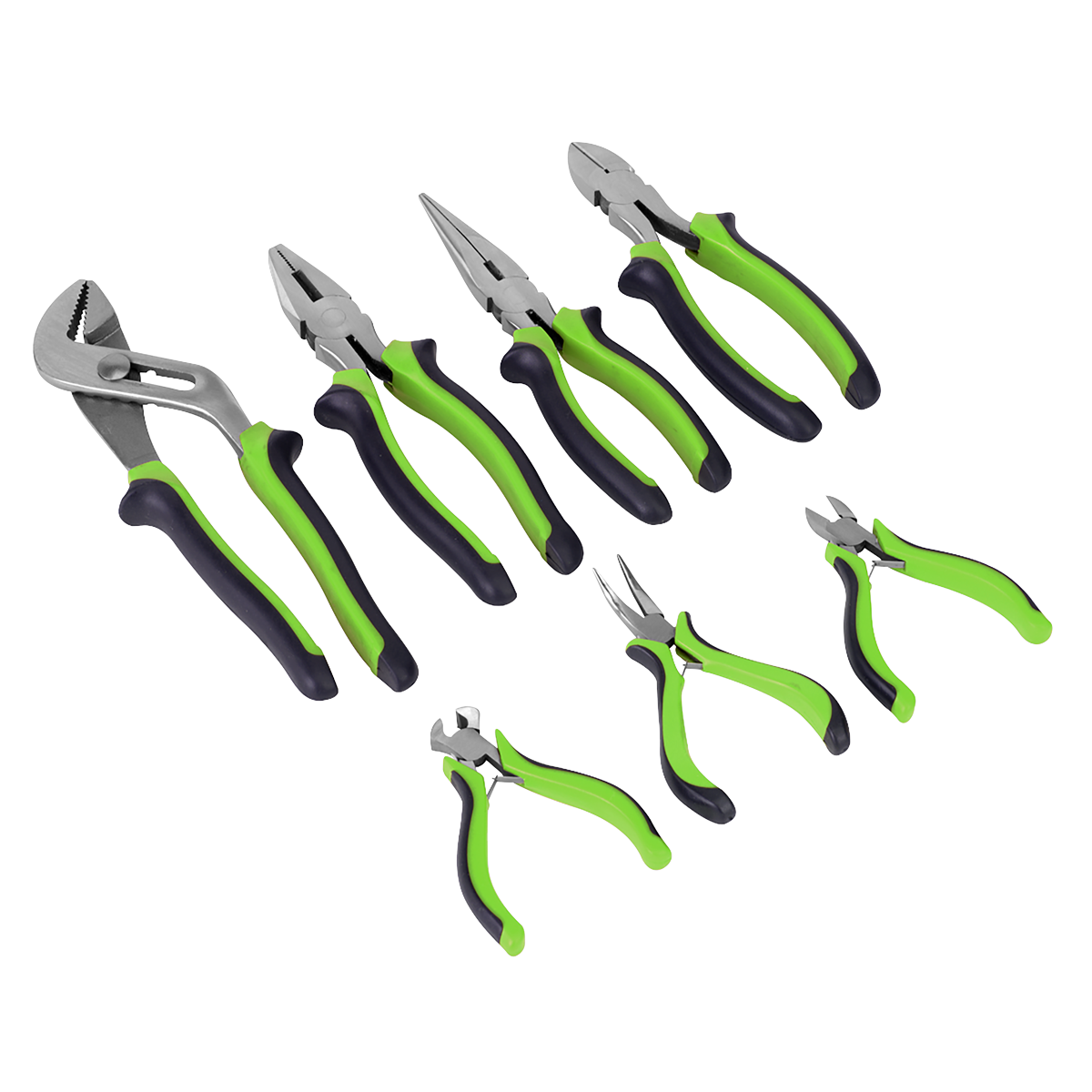 Siegen Comfort Grip Pliers Set 7pc