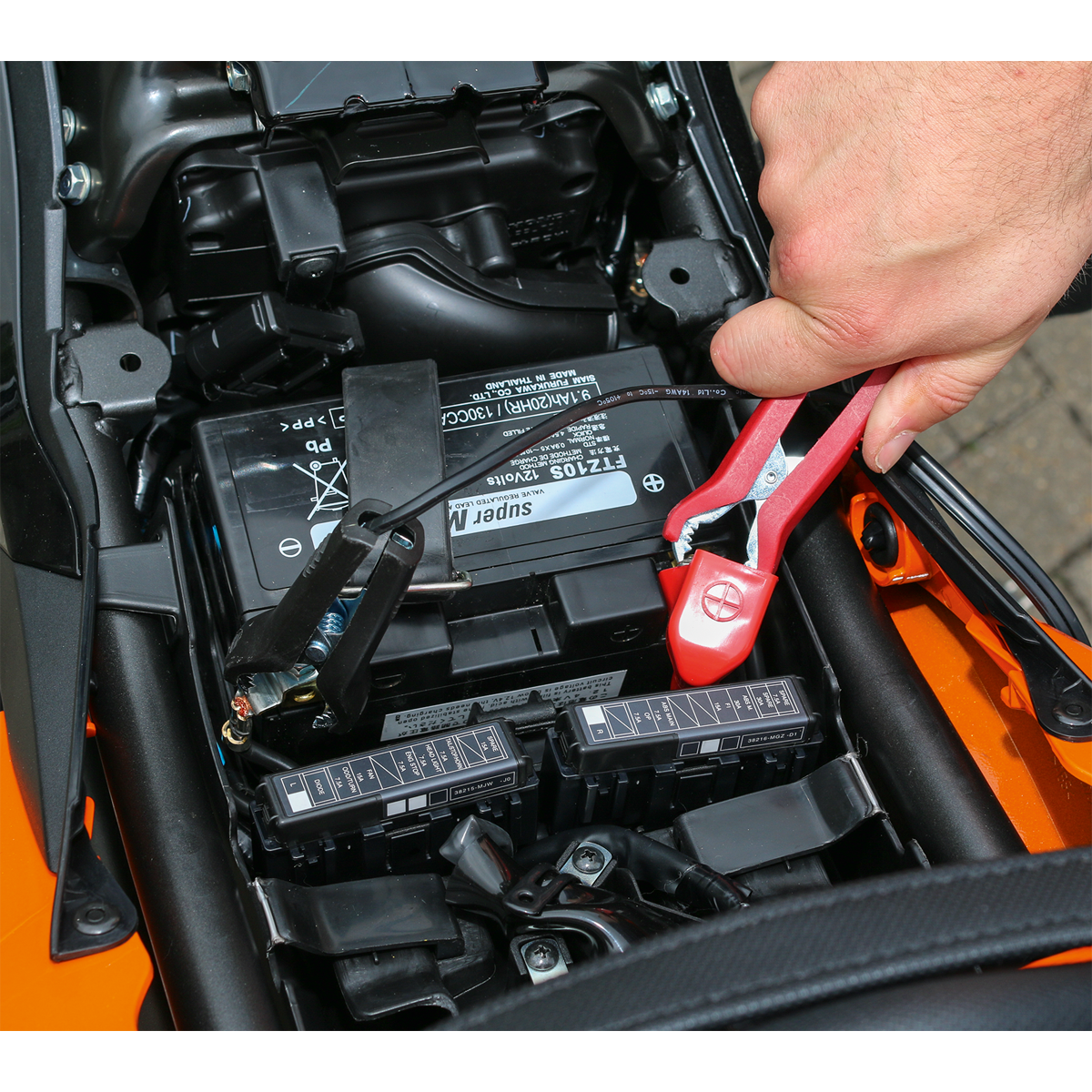 12V Intelligent Speed Charge Battery Charger/Maintainer 10A – additional product view 6
