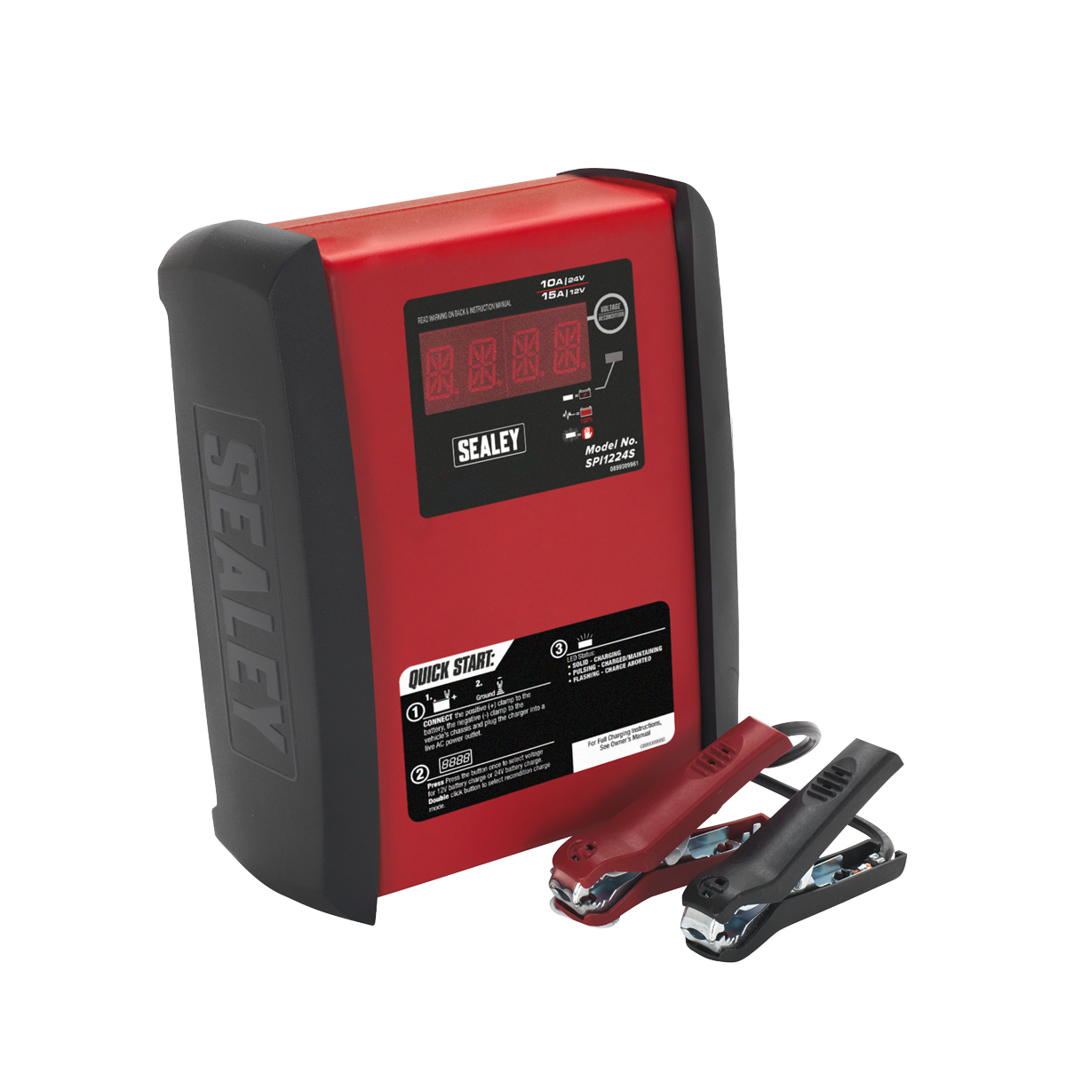 12V/15A 24V/10A Intelligent Speed Charge Battery Charger/Maintainer